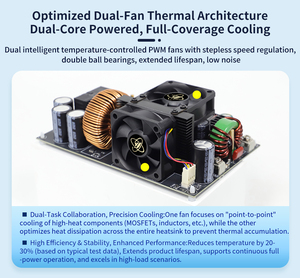 XY12550S CNC DC adjustable regulated power supply constant voltage constant current <strong>module</strong> 125V/50A/6250W true three generations - Product Image 3