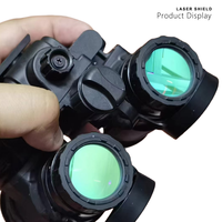 Lensa Cembung Penglihatan Malam Profesional Optik PVS-14 Pelindung Laser Lapisan Anti-Reflektif Transmisi Cahaya Tinggi OEM/ODM