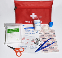 Kit d'assistance routière d'urgence automobile, trousse de premiers soins, kit de démarrage d'urgence, sac à outils portable