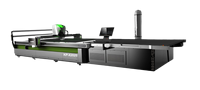 Machine de découpe numérique CNC industrielle automatique pour tissus, moteur certifié CE, coupe-tissu haute précision pour usage textile