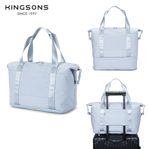 Kingsons Yoga Bag Large Capacity Zipper Closure Unisex Sports Tote Bag For Leisure Travel - Product Image 5
