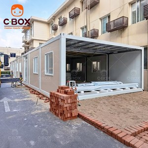 Cbox Maison Conteneur Modulaire Préfabriquée en Kit pour Salle de Classe, Entrepôt, Bureau à Domicile, Camp de Construction et Logement - Product Image 1
