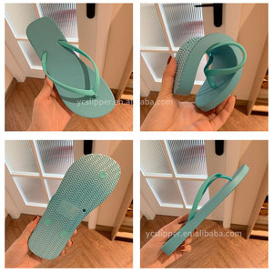 Custom Logo Anti-slip PVC <strong>Flip</strong> <strong>Flops</strong> Summer Breathable Open Toe Slides for Beach Bedroom Bulk Order Accepted - Product Image 2