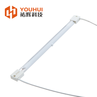 235V 500W Tube de chaleur halogène Lampe IR Élément de quartz de carbone infrarouge