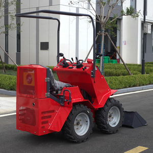 Free Shipping Small <b>Cheap</b> Skid Steer With <b>Bucket</b> Different Skidsteer Bagger Mini Free Shipping HONGSHAN 1ton 1000kg Mini Skid St - Product Image 5