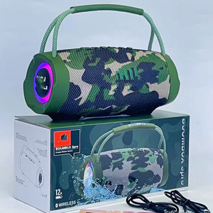 Diskon Besar Boombox 3 Speaker Nirkabel BT 5.2 Speaker Portabel Nirkabel Tahan Air Suara HI FI Speaker Luar Ruangan untuk JBLL