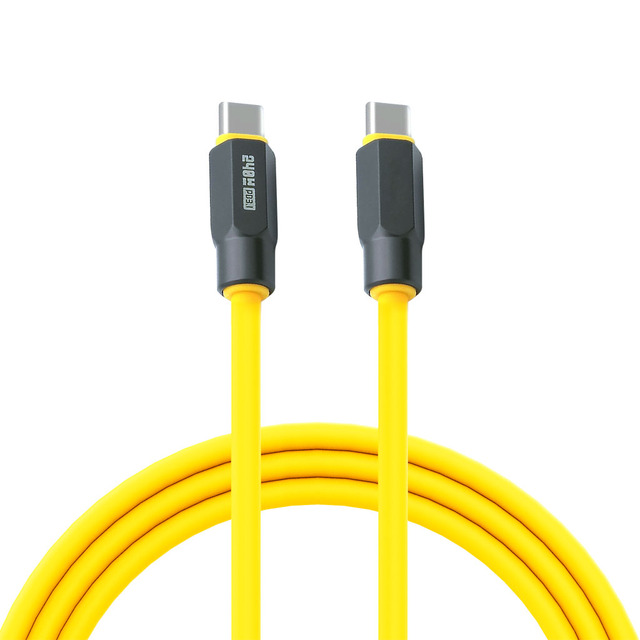 Factory Wholesale PD3.1 Type-C USB Cable Pure Copper Conductor Silicone Jacket Zinc Alloy Connectors 240W Fast Charging Data