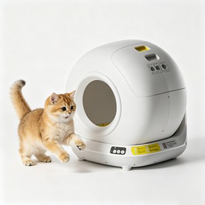 Wholesale Self Cleaning <b>Cat</b> Toilet Arenero Automático WiFi App Control Built-in Odor Filter - Product Image 1