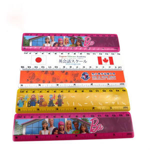 Règle droite en plastique personnalisée de 15 cm (6 pouces) avec impression UV intégrale motif dessin animé, jolies règles pour étudiants, outil de mesure pour l'école et le bureau - Product Image 5