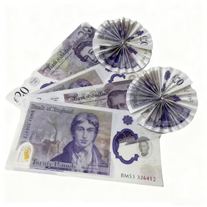 Banconote Finte Sterline UK (GBP) Dollari USA Euro - Articoli di Scena per Film di Alta Qualità, All'Ingrosso, Varie Denominazioni, Realistiche per Eventi e Decorazioni - Product Image 1