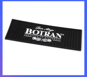 Tapis de déversement en caoutchouc personnalisé, tapis en caoutchouc pour boissons de bière, impression ou logo personnalisé en relief