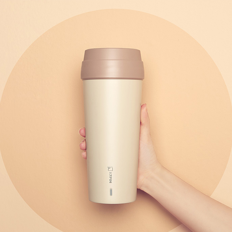 2021 Пользовательский логотип Портативный usb чайник с электрическим подогревом Кофе Чай usb подстаканник Теплее Электрический кипения чашки