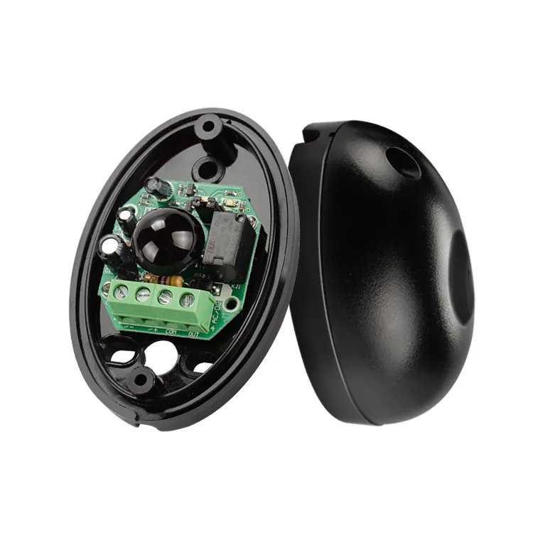 Sensor de segurança fotocélula ip55 12/24v, sensor automático de portão/porta