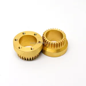 Small machine parts brass CNC lathe turning machining brass auto parts