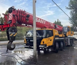 ใช้ราคาถูก Sany 75 ตันรถบรรทุกติดเครนสําหรับขาย/50 ตัน 55 ตัน 75 ตัน 80 ตัน sany stc550 stc800 จีนเครนสําหรับขาย - Product Image 3