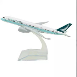โมเดลเครื่องบินอัลลอยด์ขนาด 16 ซม. สเกล 1:400 คาเธ่ย์แปซิฟิค A350 ยินดีรับสายสอบถามข้อมูล - Product Image 2