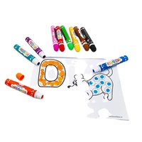 Marqueurs OEM bon marché pour bingo art, plumes de 10mm, petite capacité 20ml, pas de fuite, lot de 10 couleurs, jeu de bingo, encre Dabber