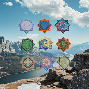 Tessuto <span class=keywords><strong>Dapo</strong></span> Stampato Personalizzato, Forma Quadrata, Misure Personalizzate, Tessuto Sportivo Delicato sulla Pelle in Cotone/Poliestere, Motivo Geometrico - Product Image 3