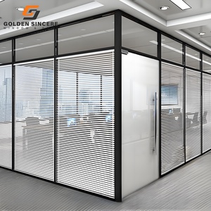 GS Aluminum Windows With Internal <b>Magnetic</b> Integral <b>Blinds</b> for Home - Product Image 4