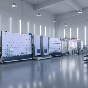 <strong>Factory</strong> Price Automatic High Productivity Insulating <strong>Glass</strong> Production Line Engine Motor PLC Control <strong>Double</strong> Glazing <strong>Glass</strong> <strong>Machine</strong> - Product Image 1