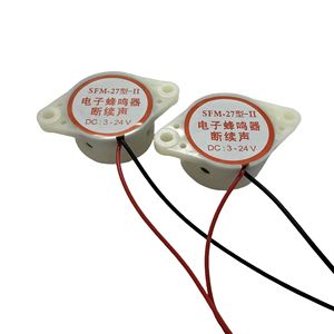 Alarma Sonora SFM-27 de 95dB, Alta Decibilidad, 3-24V 12V, Alarma Electrónica Intermitente y Continua - Product Image 1
