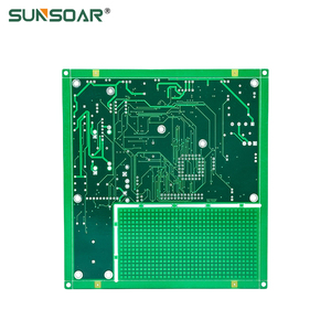 แผงวงจรพิมพ์ PCB แบบหลายชั้นสีเขียวพร้อมการจัดวางส่วนประกอบสำหรับการประกอบอุปกรณ์อิเล็กทรอนิกส์ - Product Image 2