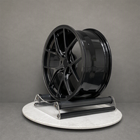 Nouvelle jante forgée à rayons fendus 18x9 18x9.5 19x9 20x10.5 21x10.5 5x114.3 Métallique pour Gris 488 Pista Mach 1 MC20 GTC4Lusso