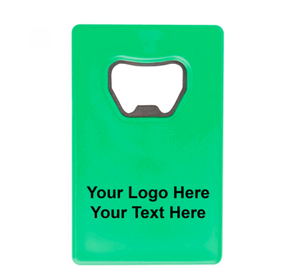 Décapsuleur promotionnel en forme de carte de crédit, logo personnalisé, taille portefeuille, cadeau d'entreprise, souvenir d'événement, outil de bar - Product Image 3