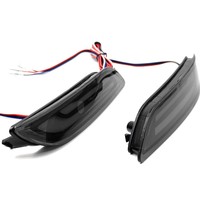 Pour Toyota Camry 2018-2024 : Feux de pare-chocs arrière modifiés avec fonctions de clignotants séquentiels et de freinage, feux dynamiques à flux continu