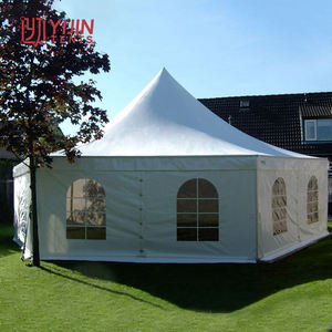 Tente de réception hexagonale à toit haut 6m x 10m, robuste, pour mariages et événements, tente pagode hexagonale promotionnelle 10x10m - Product Image 4