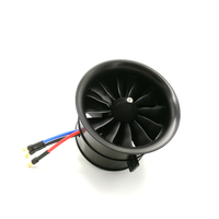 Ventilateur à conduit électrique DoBoFo EDF 70mm12 lames pour modèle d'avion à moteur RC, moteur à réaction