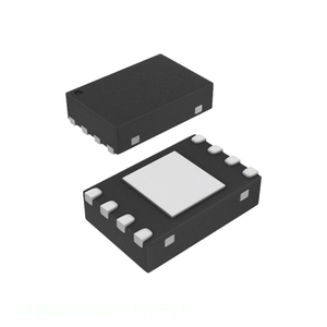 การจัดการพลังงาน (PMIC) บริการครบวงจร IC REG BUCK 5V 1.2A 8DFN ผู้ผลิตชิ้นส่วนอิเล็กทรอนิกส์ LT3663EDCB-5 # TRPBF - Product Image 1