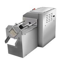 Professionele automatische wortelen aardappel groente kubus snijmachine groente wortelen aardappel snijmachine strook snijmachine