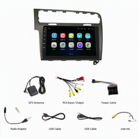 Pour VW Golf 7 2014-2020 Autoradio Lecteur multimédia vidéo Navigation GPS Android 15 Écran OLED CarPlay Android Auto