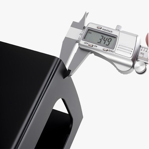 Support mural vélo robuste en acier laminé à chaud capacité 25KG rangement mural pour vélo route et VTT stockage sécurisé - Product Image 5