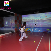 Funspace Otros Juegos Interactivos de Deportes de Interior Simulador de Juegos Interactivos de Habilidades de Competición de Tenis