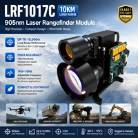 Télémètre laser industriel ERDI LASER, portée longue de 10 km, indice de protection IP67, grossissement 6,0x, module de télémètre laser 1535 nm, capteur de distance