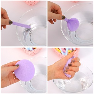 Éponge en forme de gourde Caiwei, non absorbante, pour le nettoyage du visage et le démaquillage des pores, petite et mignonne - Product Image 2