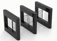 Torniquete Giratorio de Acero Inoxidable con Motor sin Escobillas, Sistema de Control de Acceso con Reconocimiento Facial RFID, Protección IP65, Anti-Embutidos