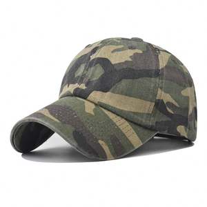 Gorra de Béisbol Estilo Urbano de 6 Paneles en Tela Oxford con Estampado de Camuflaje, Oficialmente Licenciada - Product Image 1