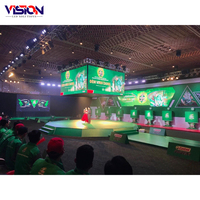 Pantalla LED Interior de Instalación Rápida P1.5 P1.9 P2.6 P2.9 P3.91 COB GOB para Sala de Exhibición, Video Wall LED de Alta Resolución