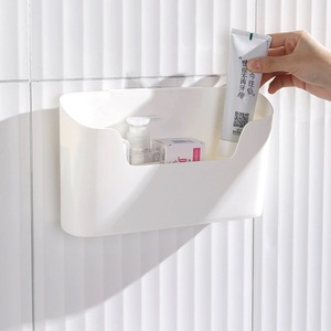 Étagère de rangement murale sans souci pour porte d'armoire de cuisine, blanc ivoire, à ventouse, pour ustensiles de cuisine et articles de soins personnels - Product Image 3