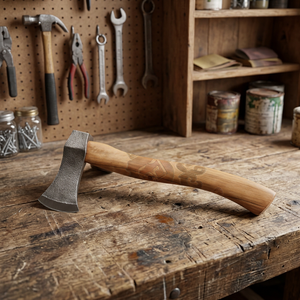 Venta al por mayor de cabezas de hacha Tomahawk OEM de acero de alto carbono de grado industrial, tácticas, duraderas, para supervivencia al aire libre, con mango de acero y 3 cuchillas de corte - Product Image 3