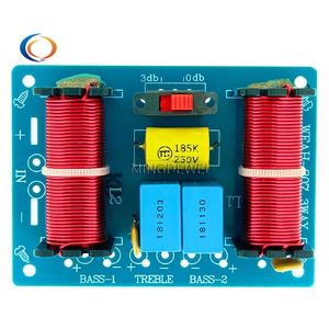 Профессиональный 1 тройной 2 басовый динамик дополнительный делитель частоты Hi-Fi аудио кроссовер 3 Way 100W WEAH 307 - Product Image 1