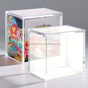 Caja de Entrenador Élite de Pokémon de Acrílico con Tapa Magnética, Precio de Fábrica, Estuche de Almacenamiento de Acrílico para Caja de Sobres de Pokémon TCG para Guardar Cartas de Pokémon - Product Image 2