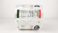 Impresión personalizada impermeable brillante adhesivo bebidas etiquetas agua etiqueta bebida botella etiqueta rollo adhesivo