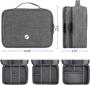 Étui de rangement électronique de voyage gratuit, accessoires, rangement de câbles, sac de rangement de câbles de voyage pour chargeur Apple Pencil - Product Image 3