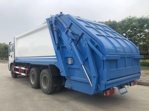 Camión compactador de basura de <span class=keywords><strong>15</strong></span> toneladas de Saneamiento Municipal de transferencia de residuos de cargador trasero 4x2 - Product Image 5