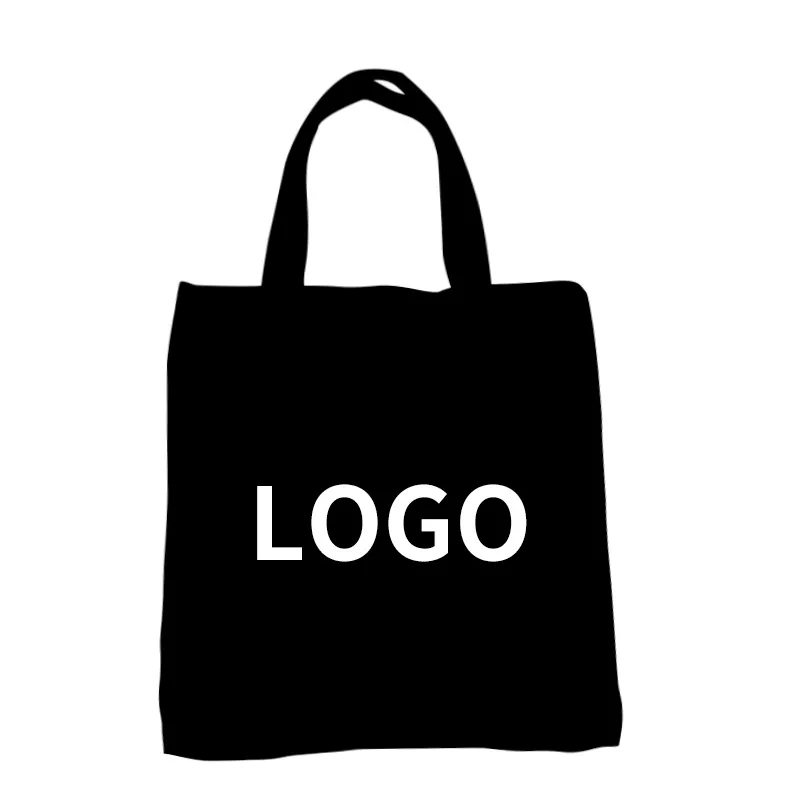 Factory Customized Logo Tote Bags Cotton Shopping Bag Organic Cotton Handbags For Women Canvas Tote Bag