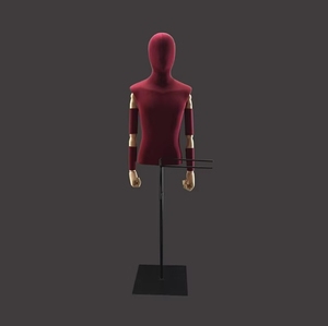 Maniquí de <span class=keywords><strong>medio</strong></span> <span class=keywords><strong>cuerpo</strong></span> masculino de tela de buena calidad para escaparate - Product Image 2